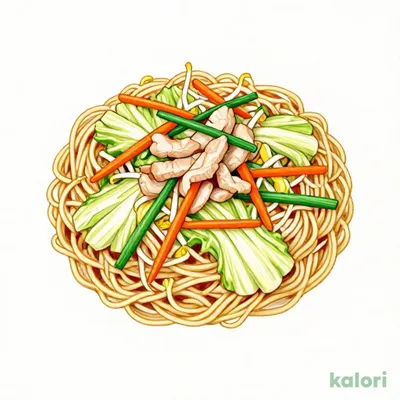 Vegetable-Packed Tanmen (Less Noodles)