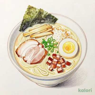 Tonkotsu Ramen + Half Fried Rice Set
