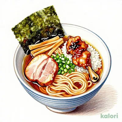 Chinese Soba + Yakitori Rice Bowl Set