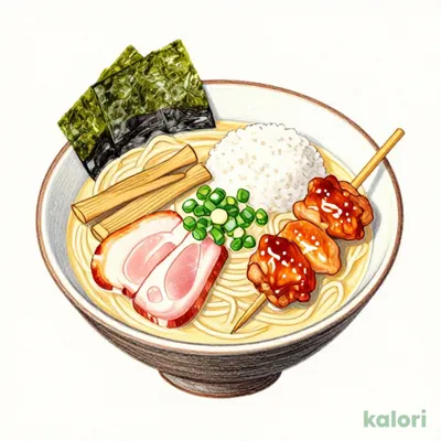 Tonkotsu Ramen + Yakitori Rice Bowl Set