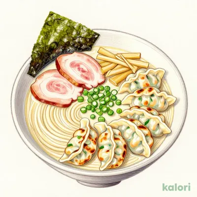 Tonkotsu Ramen + Gyoza Set