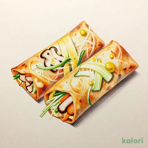 五目春巻き 415kcal｜カロリー・栄養成分 | 日高屋 | kalori