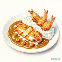 海老フィッシュフライカレー
