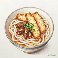 ごぼう天牛肉うどん