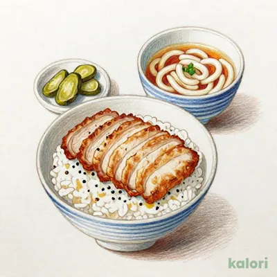 ザ・かつ丼ミニうどんセット