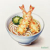 名古屋海老天丼ミニうどんセット