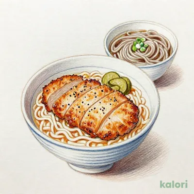 大江戸カツ丼ミニそばセット