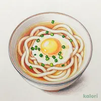 月見うどん