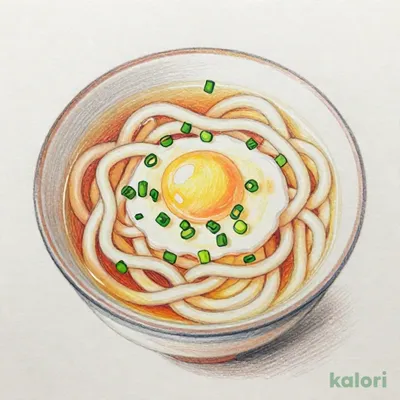 月見うどん