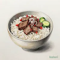 牛カルビ焼肉丼ミニそばセット