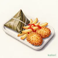からポテ＆中華ちまきコンボ