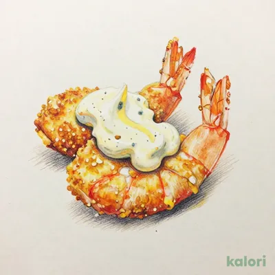 ポップコーンシュリンプ（2コ）タルタル付
