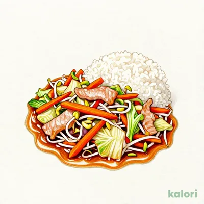 Stir-Fried Vegetable Bento