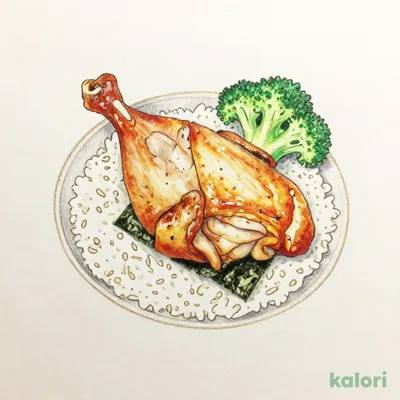 ほっかローストチキン ライス付　