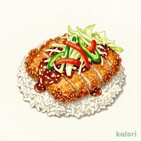 ソースチキンかつ丼(2枚)