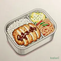 Chicken Cutlet and Napolitan Pasta Bento