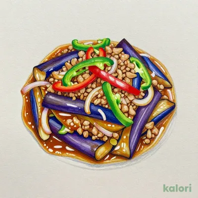 なす味噌炒めおかず