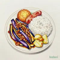 Stir-fried Eggplant with Miso Special Bento