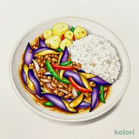 なす味噌炒め弁当