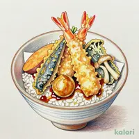 Autumn Tempura Rice Bowl