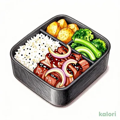Grilled Beef Bento