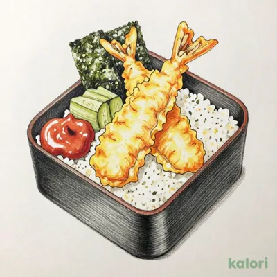 Fried Horse Mackerel with Nori Tartare Bento