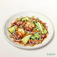 肉野菜炒めおかず