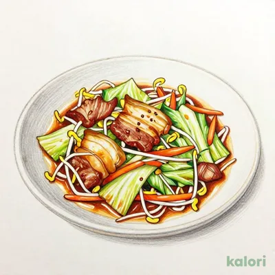 肉野菜炒めおかず