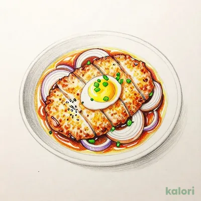 Pork Cutlet with Egg