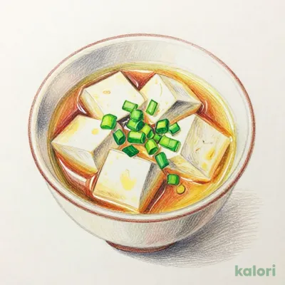 とうふと長ねぎのおみそ汁