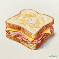 ハムチーズトーストサンド