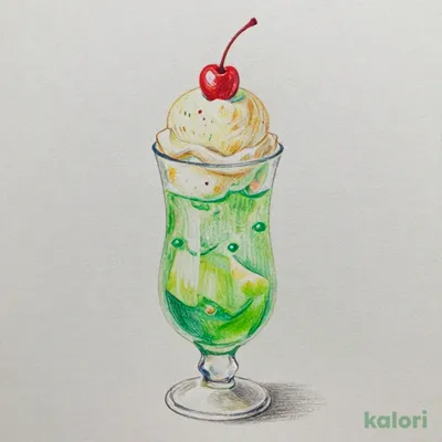 メロンクリームソーダ