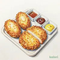 カキヒレカツおかず