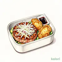 おろしハンバーグおかず