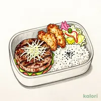 おろしハンバーグ弁当