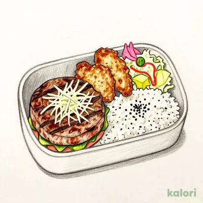 おろしハンバーグ弁当