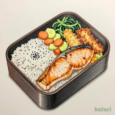 シャケデラックス弁当