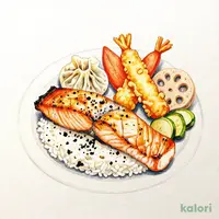 Salmon Bento