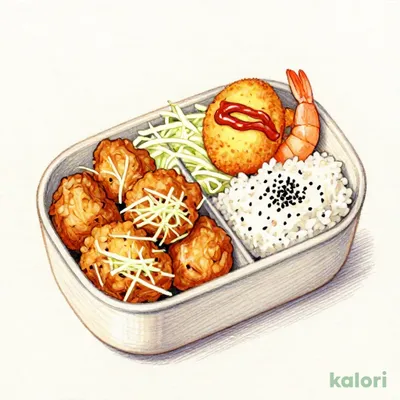 Special Fried Chicken with Grated Radish Bento