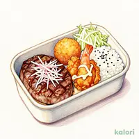 Special Grated Radish Hamburg Steak Bento
