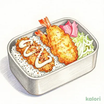 Special Nori Kara Bento (Seaweed and Fried Chicken Box)