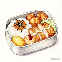 スペシャルカラ・めんたい弁当