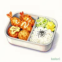 Special Fried Chicken Bento (5 pcs)