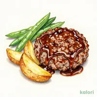 デミグラスハンバーグおかず