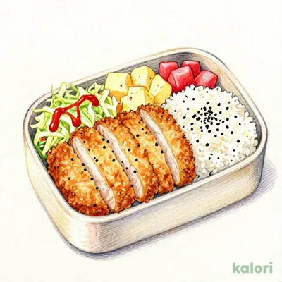 Pork Fillet Cutlet Bento