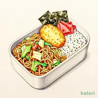 Yakisoba and Nori Bento
