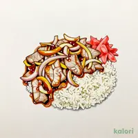 豚しょうが焼丼