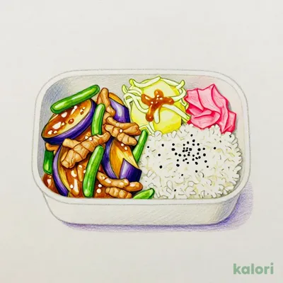 豚なす弁当