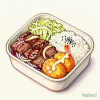 Double Meat Special Skirt Steak Bento