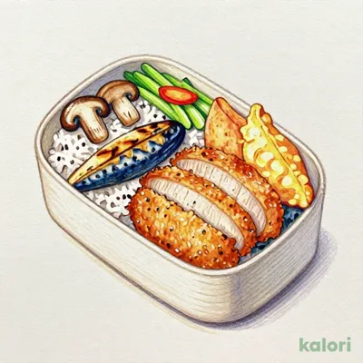 きのこごはん入りザ・幕の内